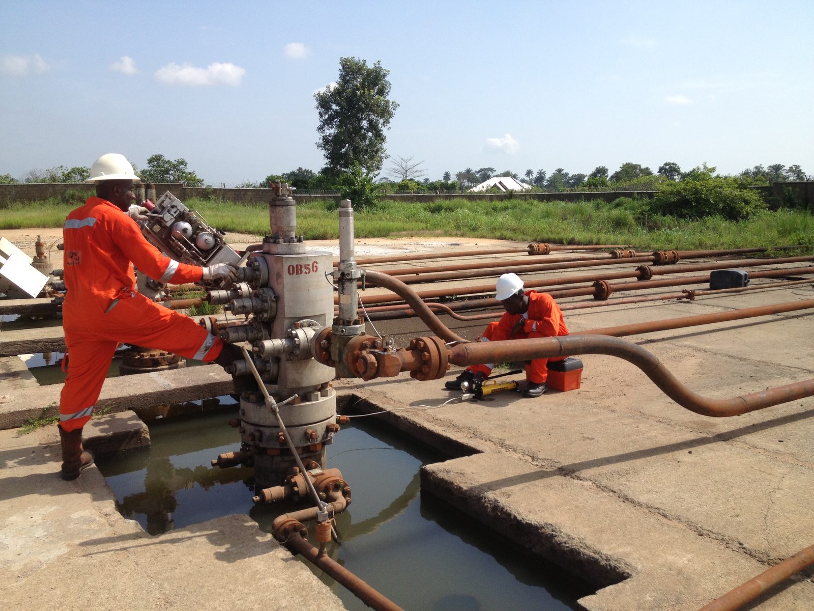 Cocacc Resources field crew during operations