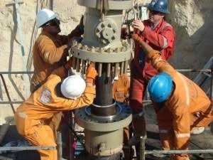 Well servicing operation